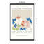 Fleurs de matisse par Mercedes Lopez Charro - impression encadrée-2061138046-2061138040