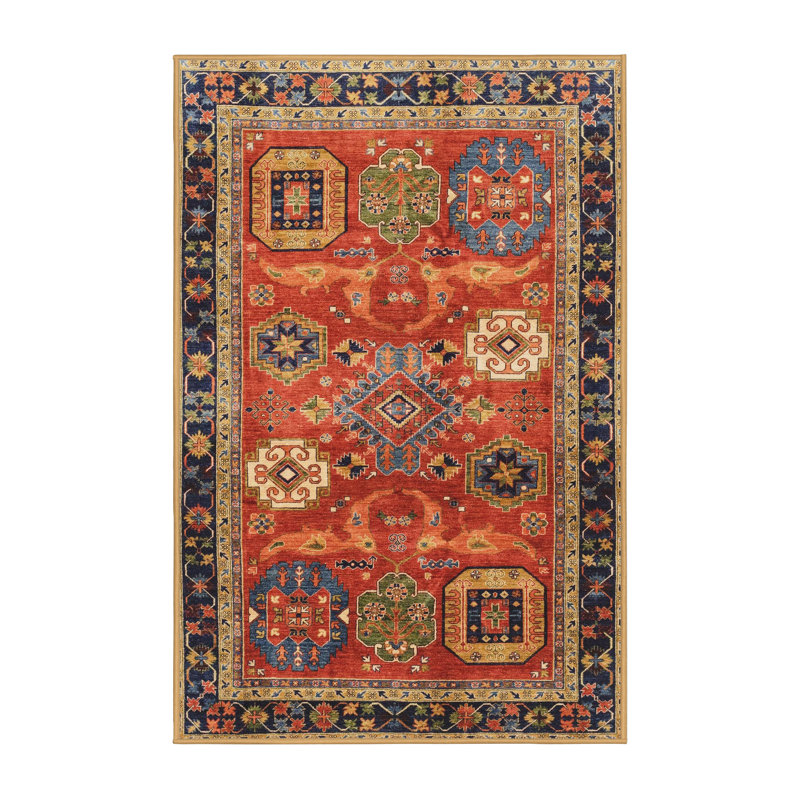 Abstract Indoor Rug, Rectangle 8' x 10'