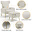 Fauteuil en velours 28,2 po Franchelle-301355811