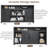 70" W Farmhouse Black TV Stand-629820642