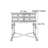 American Country Style Solid Wood Console Table