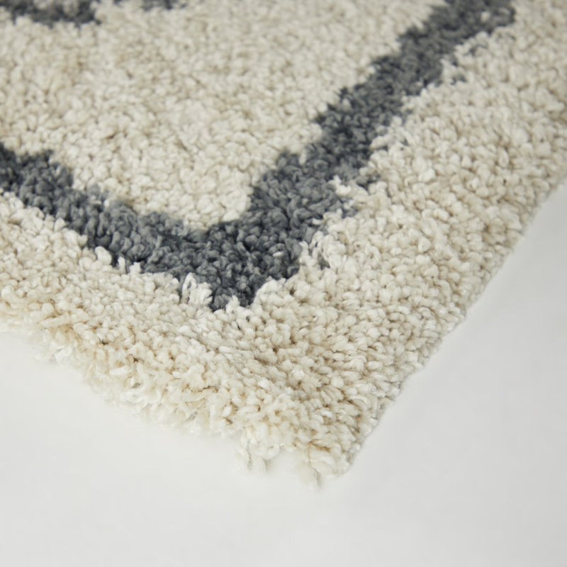 Tapis à poils longs Jazaria, Rectangle 7 pi 10 po x 10 pi