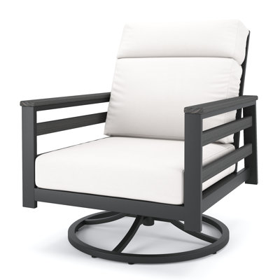 Townsend Metal Outdoor Rocking Chair With Sunbrella Cushion