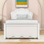 Lit plateforme en bois avec lit gigogne-462368130-462368132