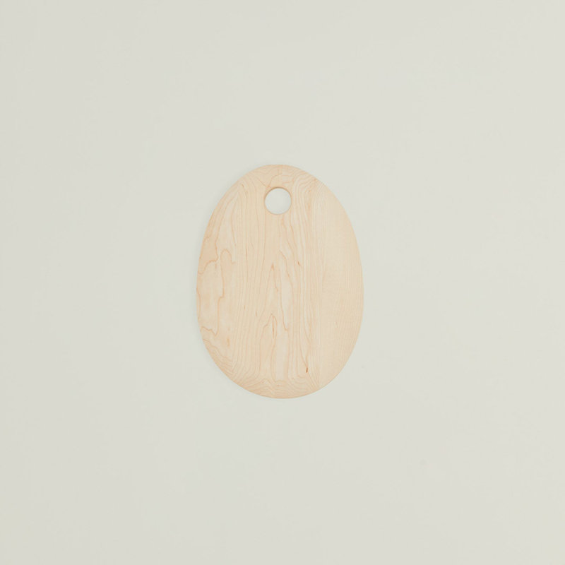 Pebble Cutting Board - Medium, Maple Wood, 13.6" x 10.75"