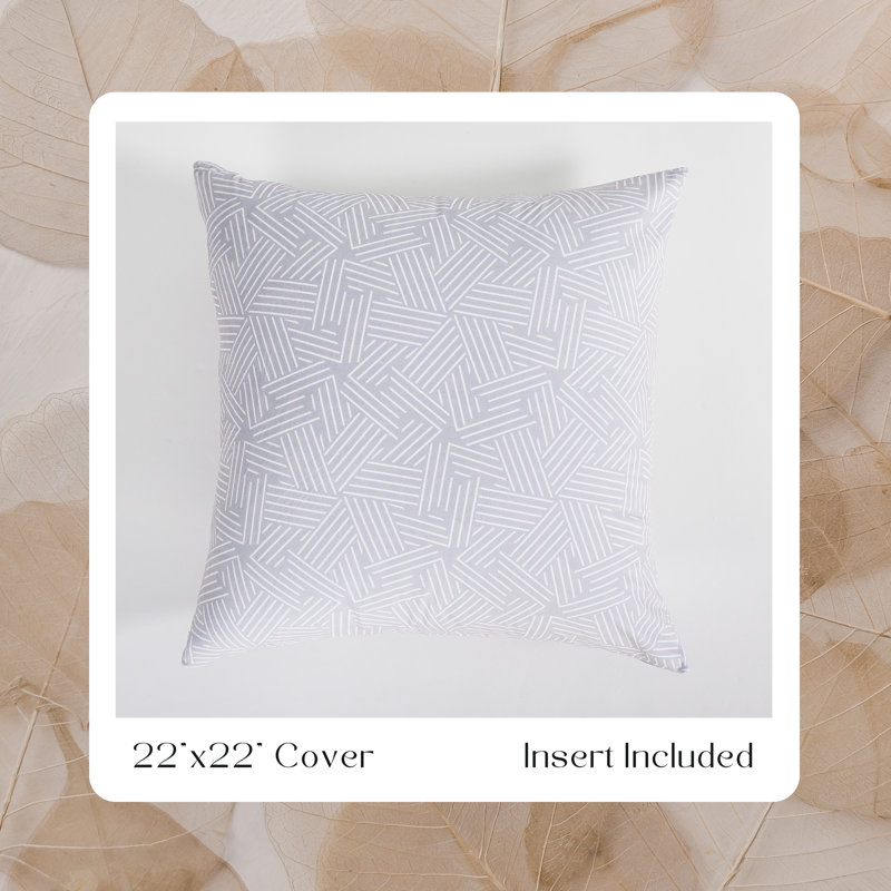 Coussin floral 22 po