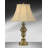 Vigore -  28" Satin Brass Touch Switch Table Lamp with USB Ports