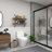 Springlake 2 Piece Industrial Pipe Shelves