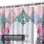 Rideau de douche Flamingo Heart-2139207674