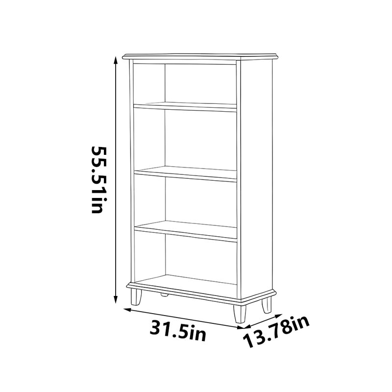 Modlin, (4 tablettes) H 55,51 po x l 31,5 po x P 13,78 po