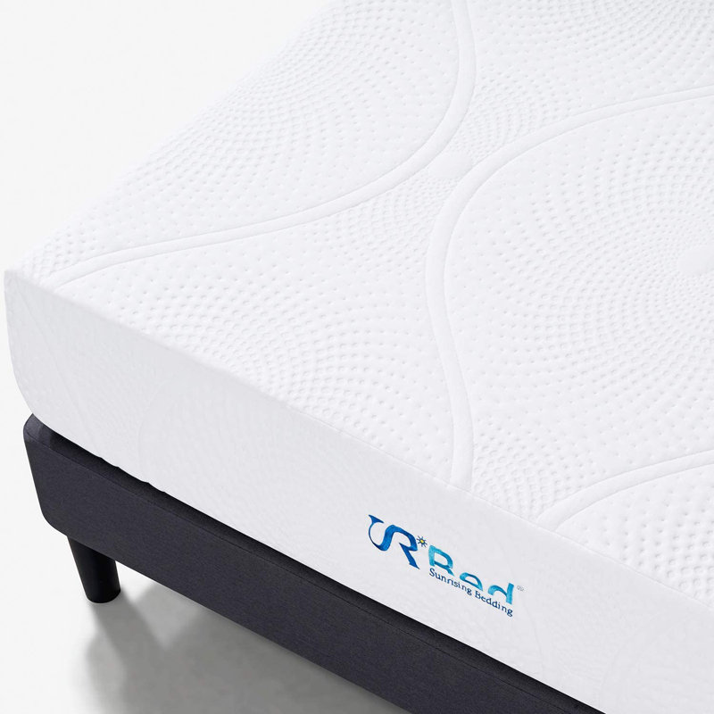 12'' Firm Gel Memory Foam Mattress, Twin XL