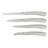 Oster Eddington 16 Piece Stainless Steel Kitchen Knife Block Set in Silver