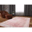 Tapis luxueux lavable à la machine, 4,9 x 7,5 pieds, 100% polyester, 1850 g / m², hauteur des poils: 0,2 pouce | Envers écologique en polyester recyclé | Parfait pour le salon et la chambre à coucher, conception douce et durable-1524776316