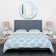 DesignArt Blue Circle Pattern Dots Duvet Cover Set | Wayfair