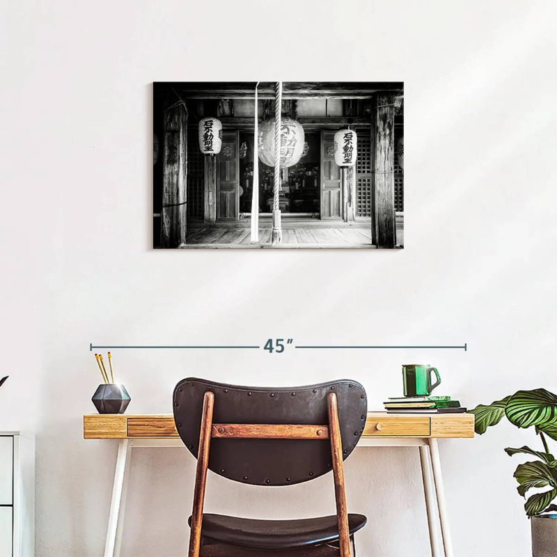 Adella Old Traditional Temple, 20" H x 30" W