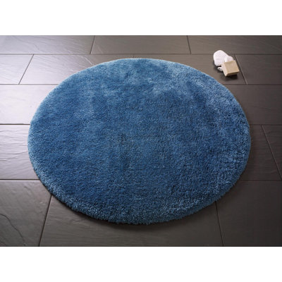 Round Daneil Solid Colour Shag 100cm X 100cm Area Rug