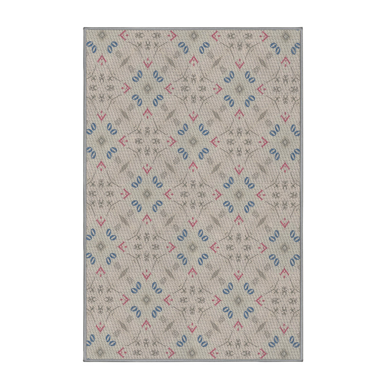 Tapis gris Saim, Rectangle 5 pi x 7 pi