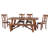 Ringgold Sheesham Rectangular Solid Wood Top with Solid Wood Base Dining Table-1623861690