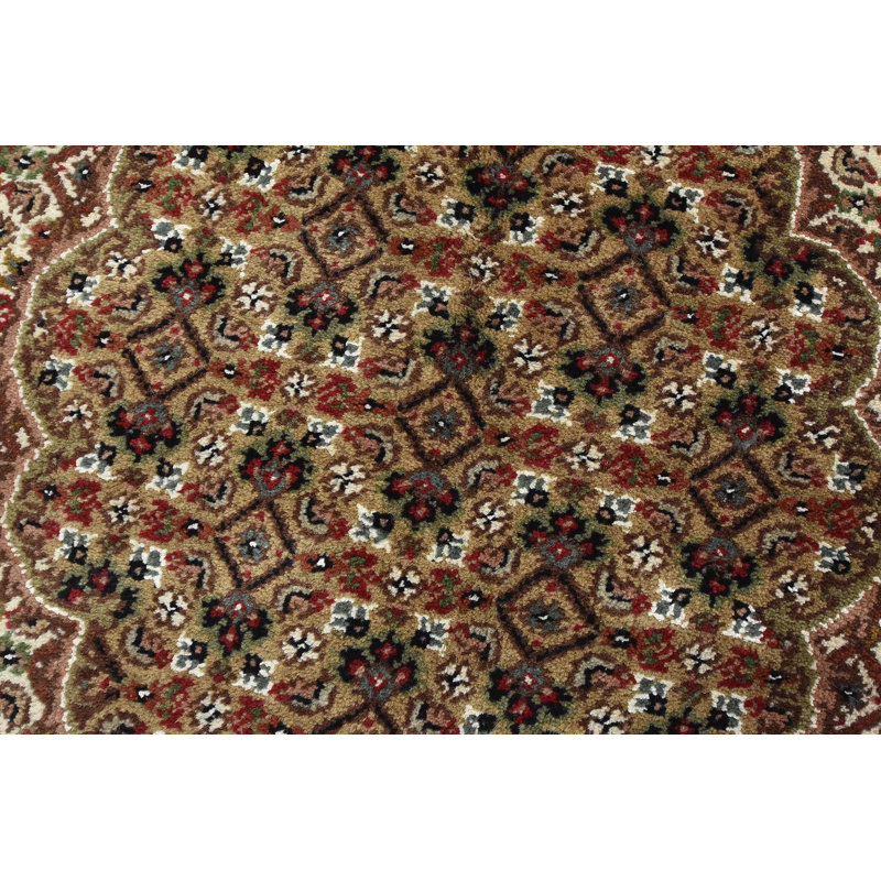 Tapis rouge unique de 9 pi 11 po x 10 pi 1 po