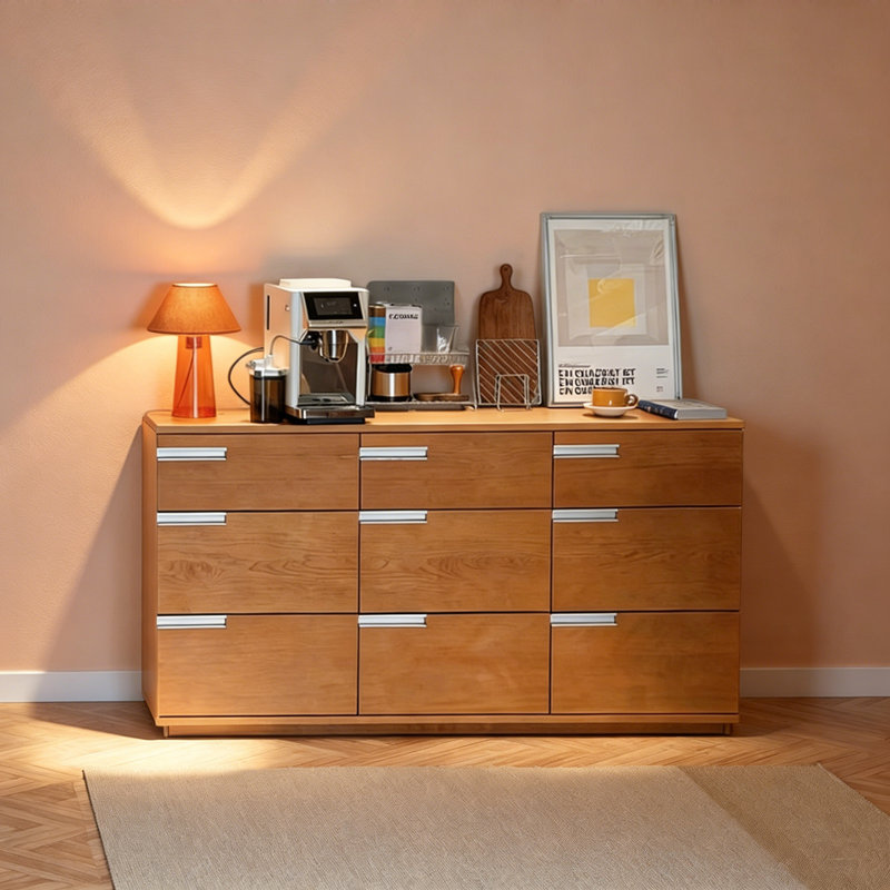 Multi-Drawer Minimalist Sideboard
