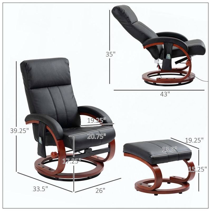 Fauteuil inclinable Vibration