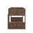 Twin Over Twin Floor Bunk Bed With Panelled Headboard And Footboard-114876356