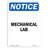 Mechanical Lab Sign
