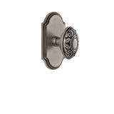 Grandeur Arc Plate Double Dummy with Grande Victorian Door Knob
