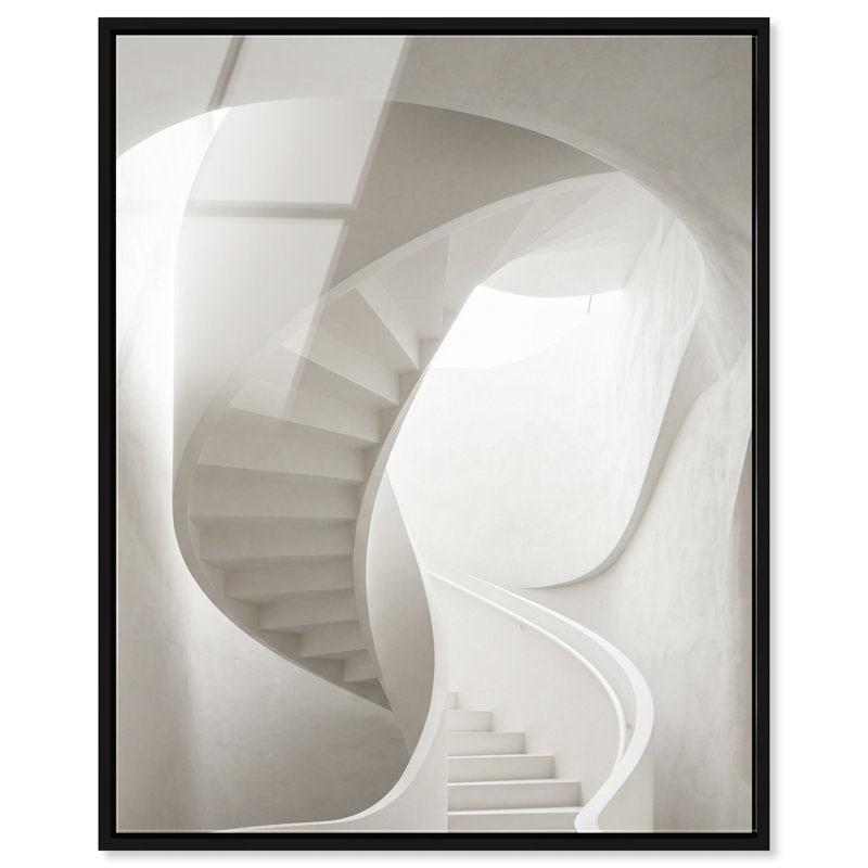 Stairs to heaven High-Gloss Frameless Acrylic Glass Wall Art Abstract Print by Oliver Gal, Ready to Hang, 16 x 20