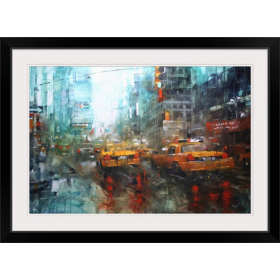 " Times Square Reflections " Print