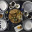 Pacific Blue Mixed Patterns 22 fl oz. 6-Piece Serving Bowl Set