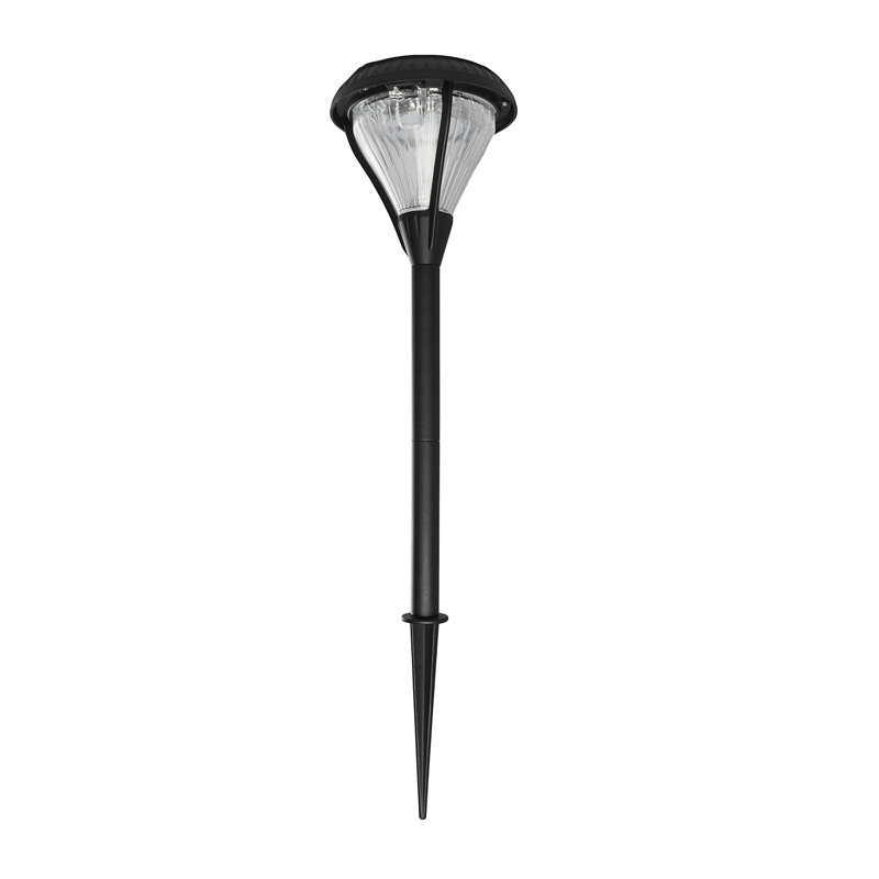 Premier Black Solar LED Pathway Lights Multipack with Weather-Resistant Frame