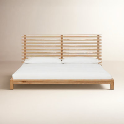 Finnian Solid Wood Bed