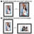 Picture Frame - Americanflat Frame with Mat - Wide Molding - Shatter-Resistant Glass-101064365-101064372