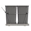 Poubelles coulissantes doubles Rev-A-Shelf pour la cuisine-112965384-88568344