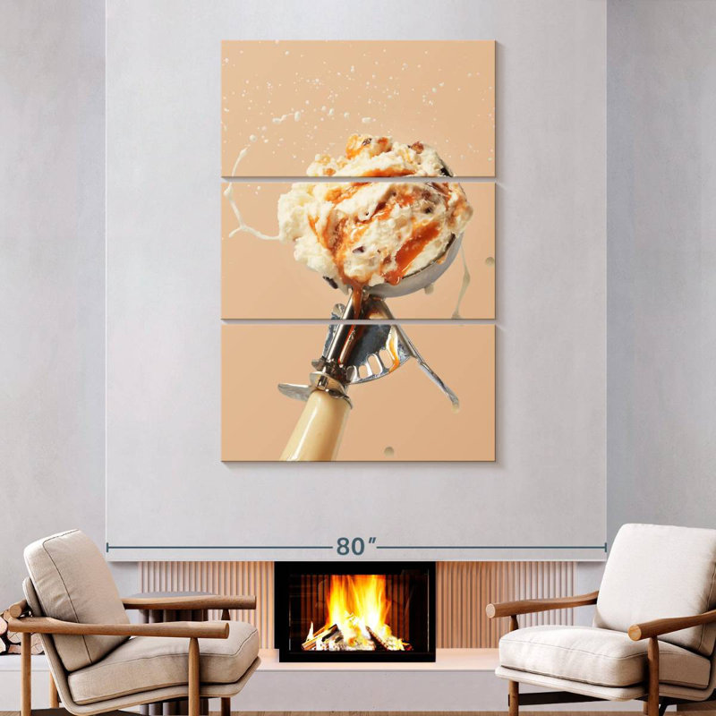 Yarlin, cuillère à glace, H 74 po x l 48 po