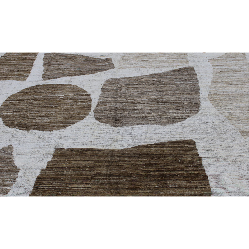 Wool Abstract Area Rug