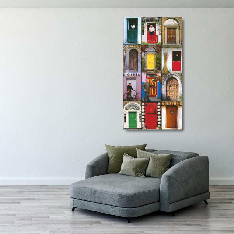 Portes irlandaises, H 40 po x l 21 po