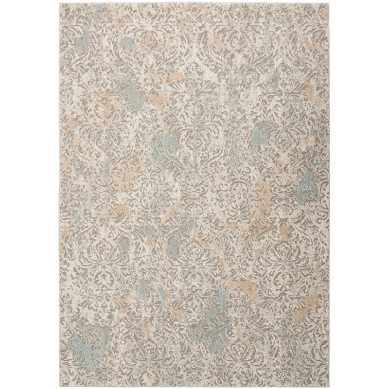 Aashi Damask Indoor Rug, null