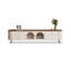 Meuble télé moderne en bois manufacturé blanc-38050590
