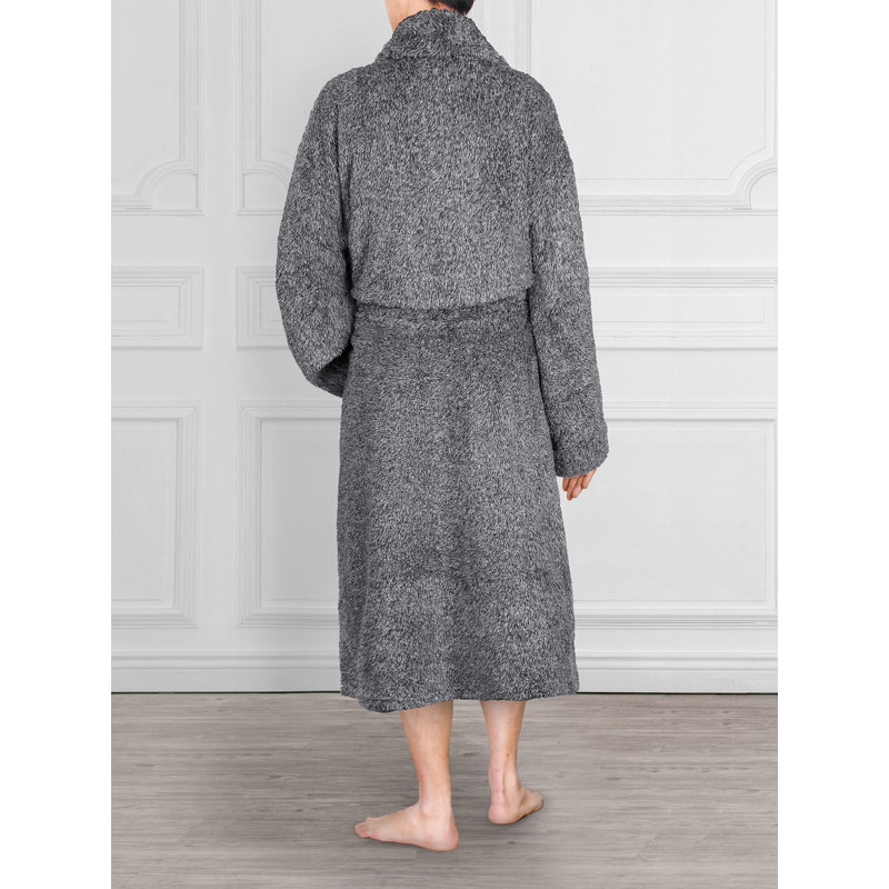 Peignoir P-R5004, Grand - très grand, Gris chiné