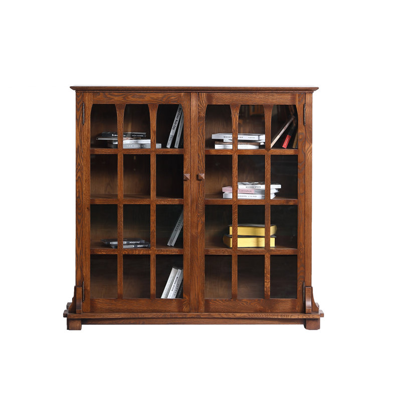 Bibliothèque standard H 76 "x l 51", Brun foncé