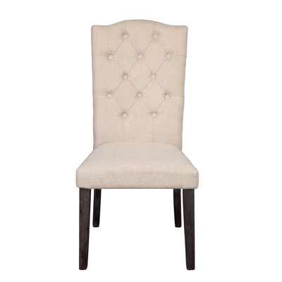Chaise parsons en lin McLoughney