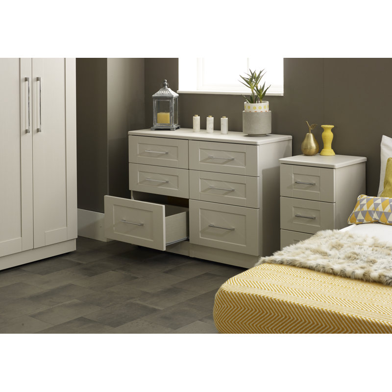 Fully Assembled Cootes 4 - Drawer Chest of Drawers, Kashmir Ash
