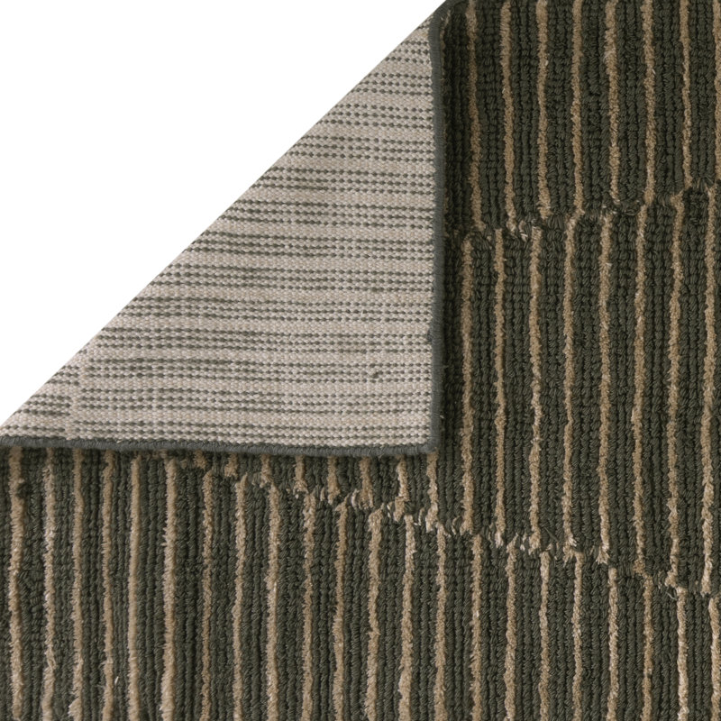 Wendy Jane Geometric Area Rug in Charcoal, Runner 2'6" x 8'