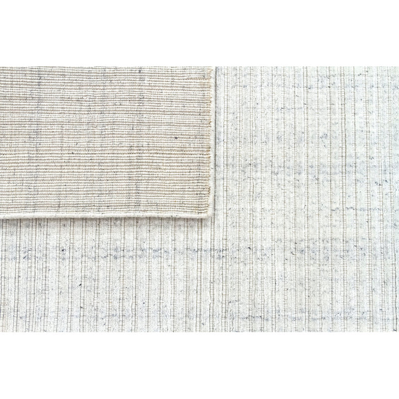 Brodnax Solid Colour Hand Woven Area Rug, Rectangle 250 x 300cm