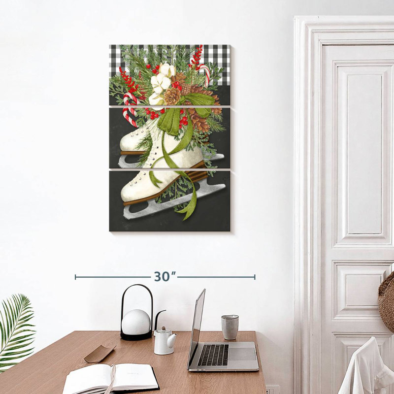 Lelend Gingham Balls III, 32" H x 20" W