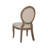 Vassallo 18.25'' H Linen Upholstered Side Chair
