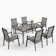Argyri Rectangular 6 - Person 64" Long Dining Set