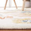Tapis ivoire / gris Hermine Metro 112-1439631029